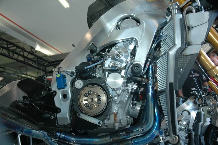 Το πλαίσιο της Kawasaki ZX-RR.